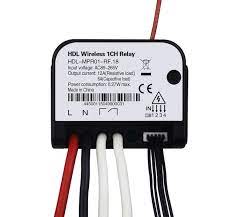 (HDL Wireless )1CH Wireless Relay Actuator (L+N Type), Input voltage: AC85-265V,50/60Hz