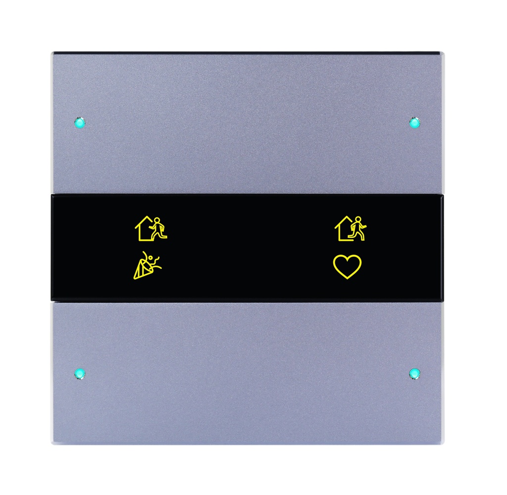Granite Series 4 Buttons Smart Panel EU ( gray )(KNX)