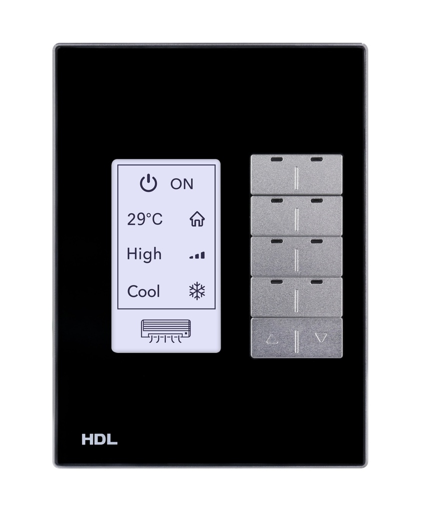 Modern Series DLP Smart Panel US ( black)(KNX)