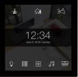 [M/PTL4.1]  Granite Display Panel EU ( Black)(KNX)