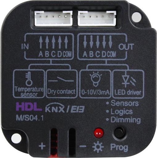 [HDL-M/S04.1] 4 Zone Dry Contact Module(KNX)