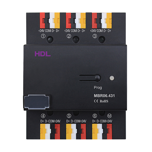 [HDL-MBR06.431] HDL 6 Ports Switch, (Buspro)