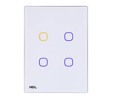 (HDL Wireless )iTouch Series 4 Buttons Wireless Touch Panel US