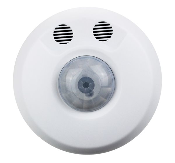 (HDL Wireless )Surface Mount Wireless Ultrasonic & PIR Sensor, includes Ultrasonic sensor, PIR sensor,LUX sensor and UV switch. It can satisfy different requirements according to different logics
