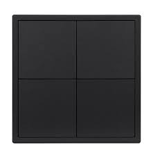 Tile Series 4 Buttons Smart Panel EU (plastic) ash gray 