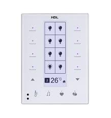 Modern Series DLP Touch Panel US, (White)(Buspro)