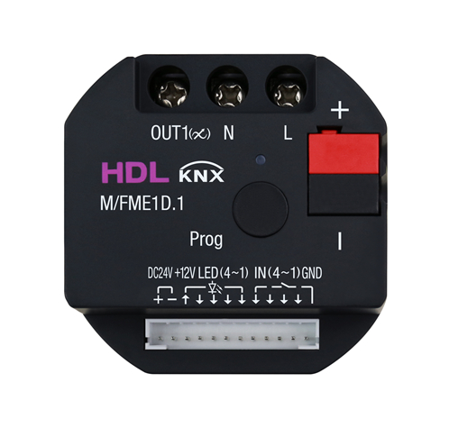 1CH 1A Flush-mounted Mosfet Dimming Actuator(KNX)