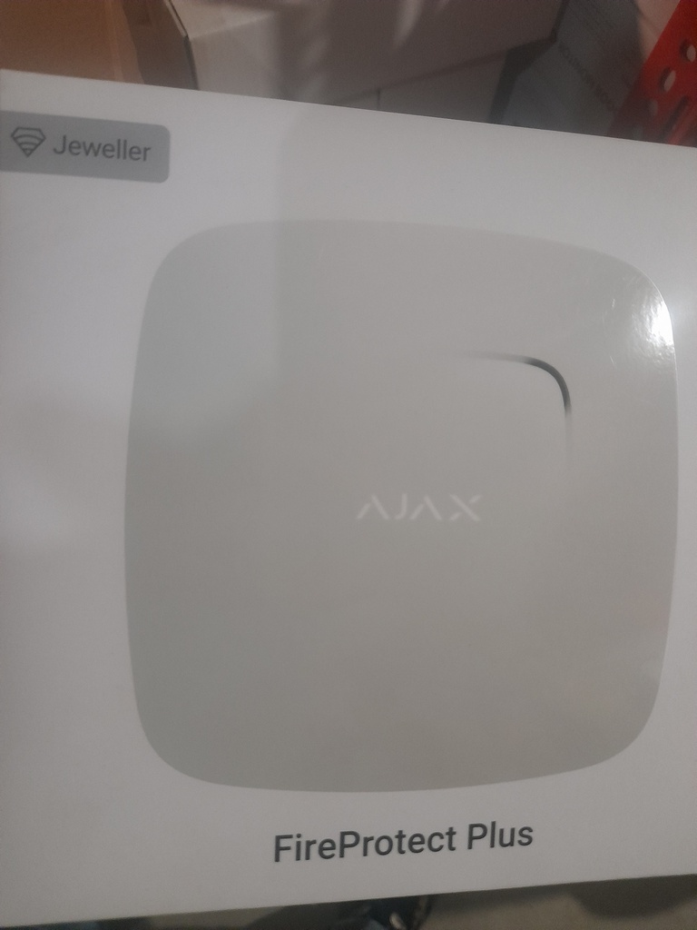 Ajax FireProtect Plus White (with CO) EU датчик диму та чадного газу
