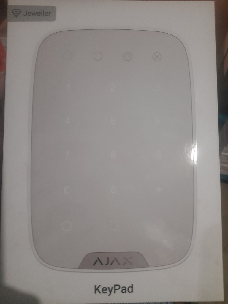 Ajax Keypad white EU клавіатура