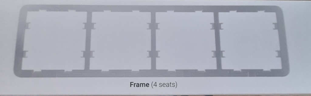 Ajax Frame (4 seats) [55] рамка