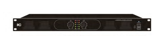 2Channel Class-D Amplifier, 2x500W , 100V/4Ω
