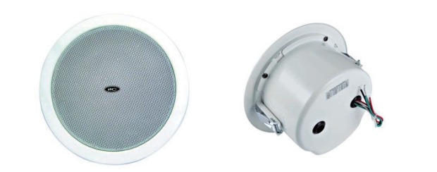 8' ceiling speaker with back cover，1.87-3.75-7.5-15W，100V