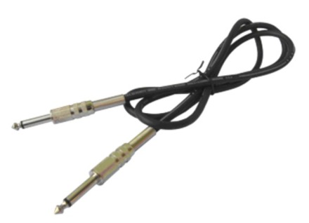 6.35 single plug - 6.35 single plug audio cable