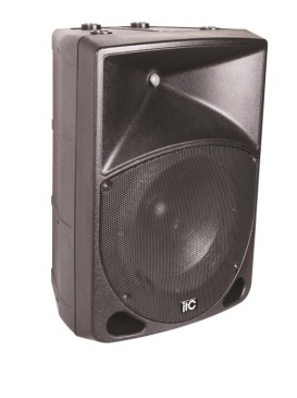 12" Plastic Active Waterproof professional Loudspeaker 300W @8Ω, with iron dust-proof net cover