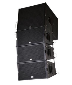 2 way passive line array, （imported speaker unit 10"*2 bass +1*3" treeter）  AES600W @8Ω