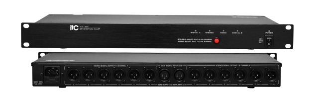 8 Channel Stereo Signal Distributor