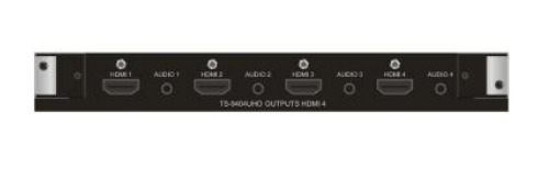 4 channel HDBaseT seamless output card (70M)