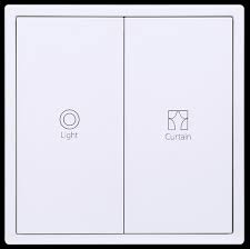 Tile Series 2 Buttons Smart Panel EU (plastic , ivory white ) (KNX)