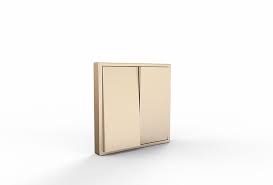 Tile / Duplex Rocker On/Off Switch ( champagne gold) (KNX)