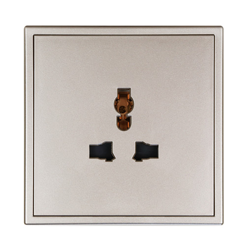 Tile Universal Socket ( champagne gold ) (KNX)