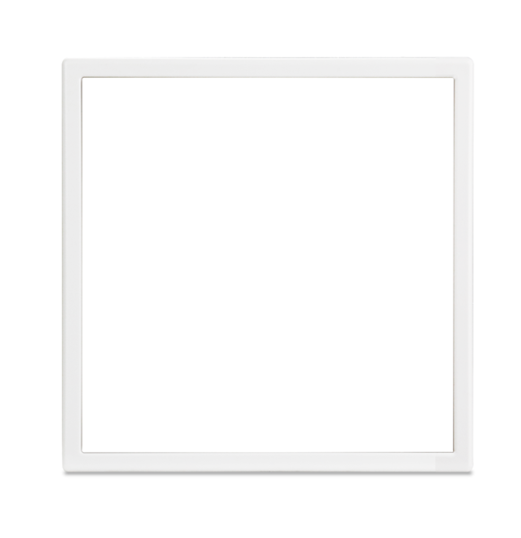 Tile Series 1 Gang Panel Frame ( plastic , ivory white ) (KNX)