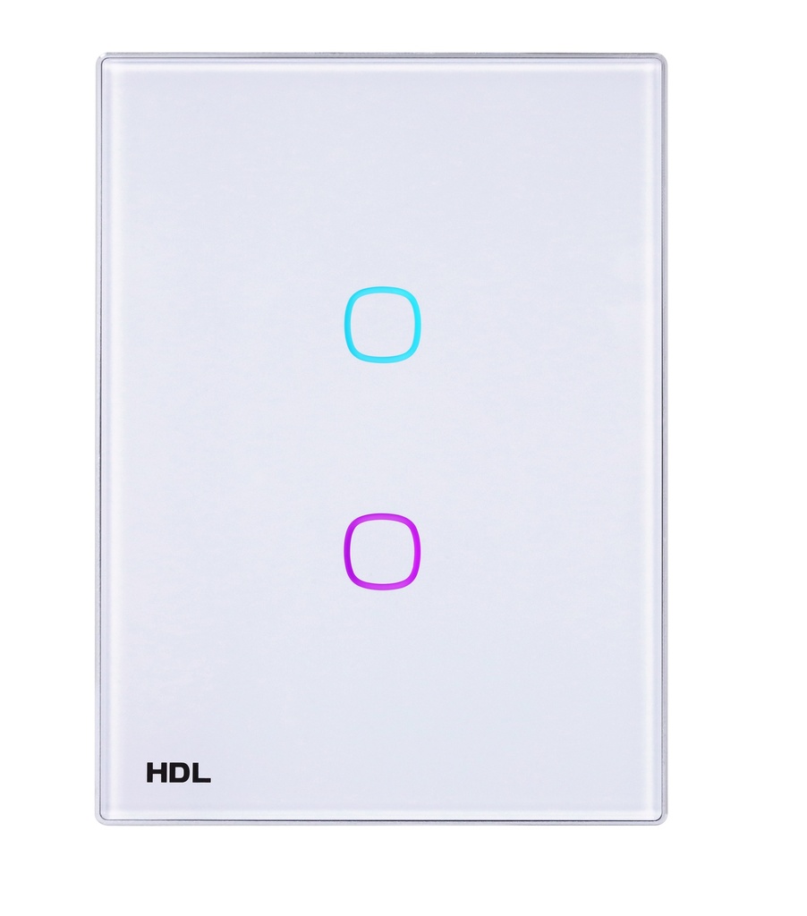 iTouch Series 2 Buttons Touch Panel US ( white )(KNX)