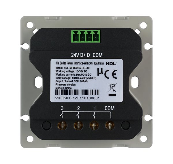Power Interface EU-With 3CH 10A Relay(KNX)