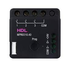3CH 10A Flush-mounted Switch Actuator, (Buspro)