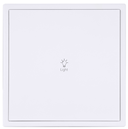 Tile Series 1 Button Smart Panel EU - ( Plastic , ivory white)(Buspro)
