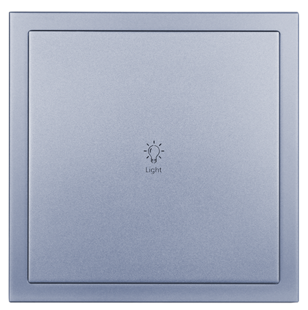 Tile Series 1 Button Smart Panel EU- ( Metal , space gray)(Buspro)