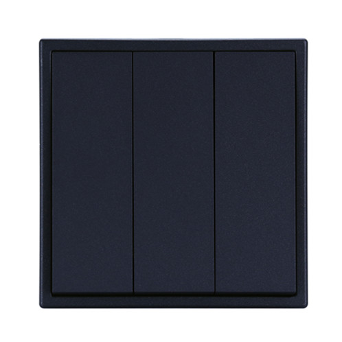 Tile / Triple Rocker On/Off Switch- ( Ash gray)(Buspro)