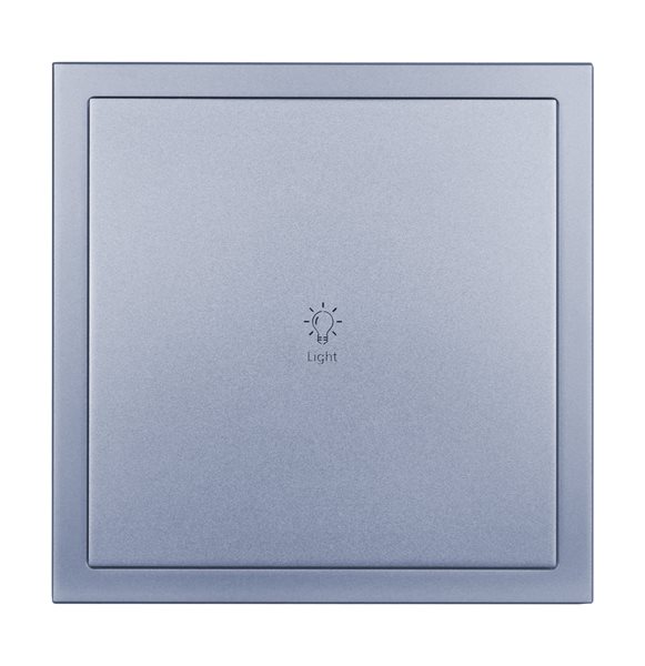 Tile / Single Dry Contact Push Switch- ( Ash gray)(Buspro)