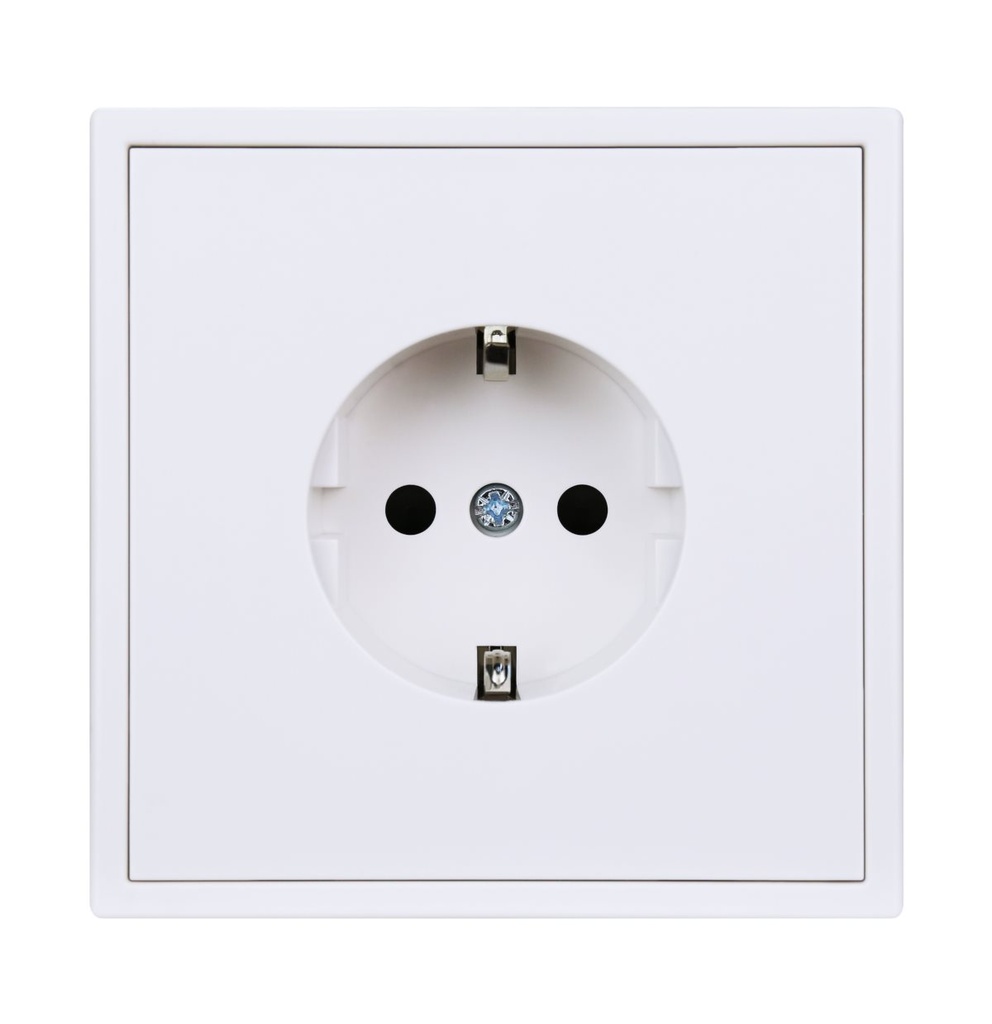 Tile EU Socket- ( Ivory white)(Buspro)