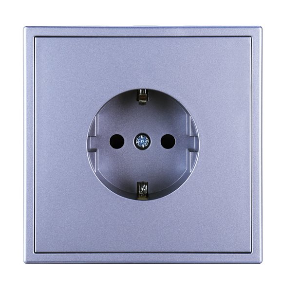 Tile EU Socket- ( Ash gray)(Buspro)