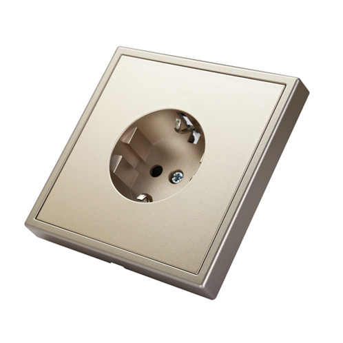 Tile EU Socket- ( champagne gold)(Buspro)