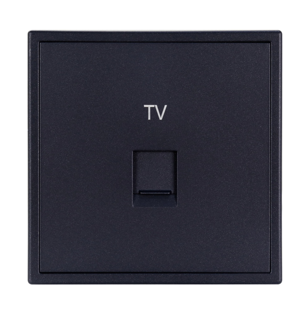 Tile 1 Port Toslink Wall Plate- ( Ash gray)(Buspro)