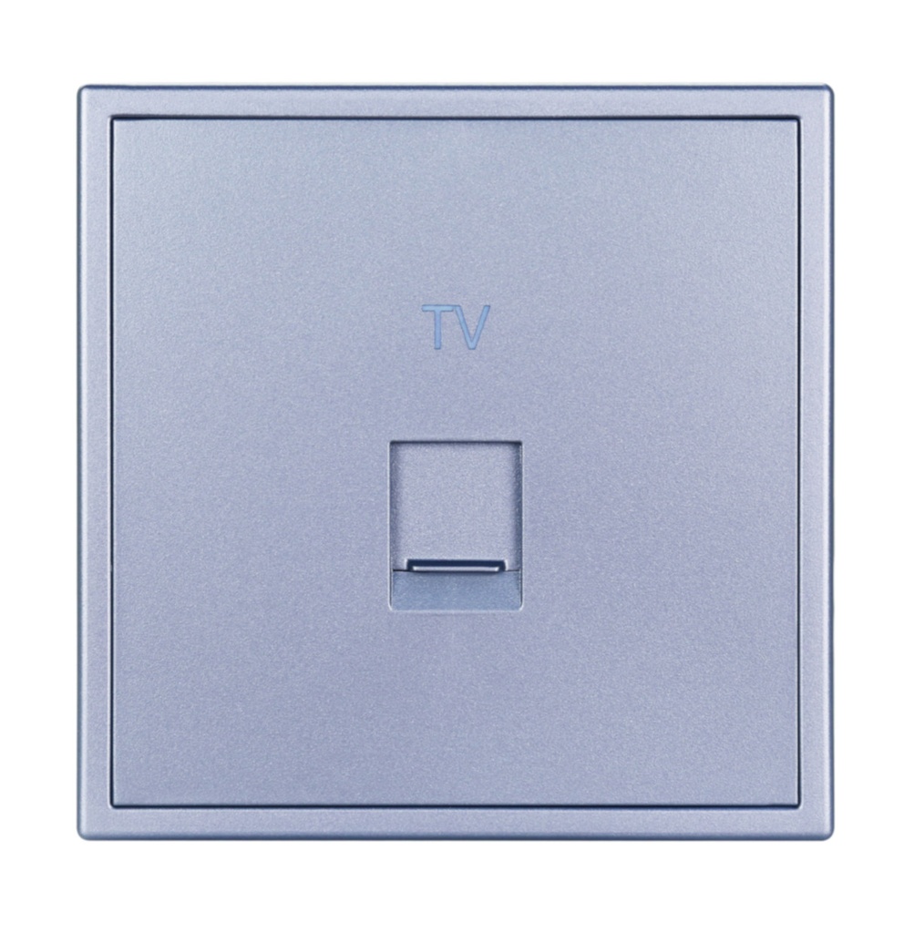 Tile 1 Port Toslink Wall Plate-( space gray)(Buspro)