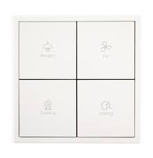 Tile Series Emergency Panel- ( Ivory white)(Buspro)