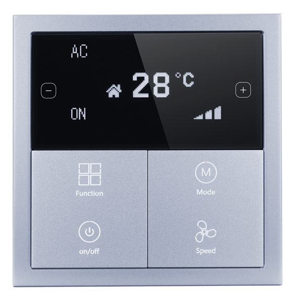 Tile Series Emergency Panel-( space gray)(Buspro)