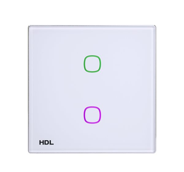 iTouch Series 2 Buttons Touch Panel EU ,(White)(Buspro)