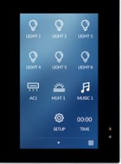 4.3 inch Enviro Touch Screen ( Black )( Buspro )