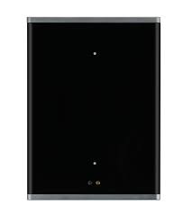 Prism Lite 2 Buttons Touch Panel US, (Black)(Buspro)