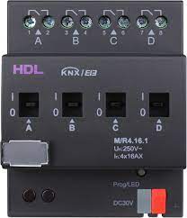 [HDL-M/R4.16.1] 4CH 16A High Power Switch Actuator(KNX)