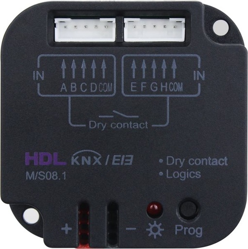 [HDL-M/S08.1] 8 Zone Dry Contact Module(KNX)