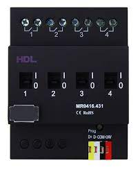 [HDL-MR0416D.413] 4CH 16A High Power Switch Actuator, (Buspro)