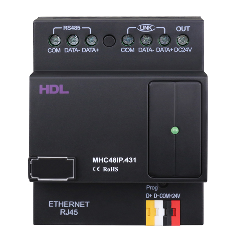 [HDL-MHC48IP.431] Hotel Room Control Host, (Buspro)
