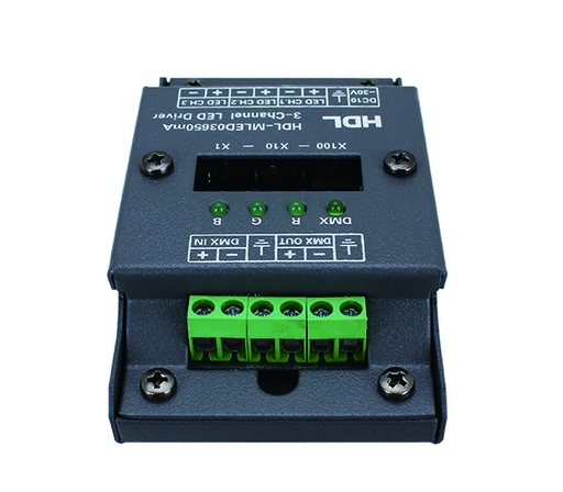 [HDL-MLED03650MA] 3CH 650mA LED Driver,(Buspro)