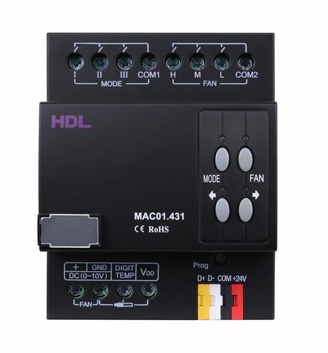 [HDL-MAC01.431] Air Conditioning Control Module,  (Buspro)