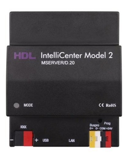 [HDL-MSERVER/D.20] HDL Intellicenter server supports HDL buspro, KNX